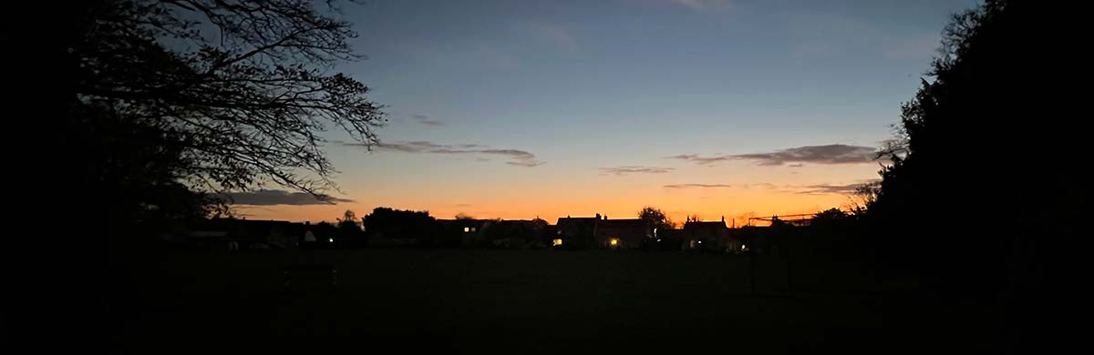 Sunset November 2025